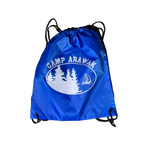 Camp Arawak Drawstring Bag
