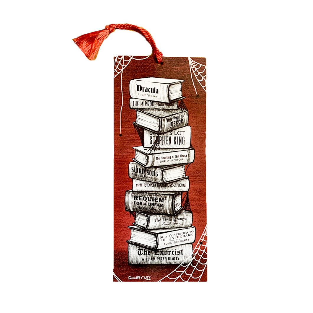 'The Scariest Books You've Ever Read' Bookmark